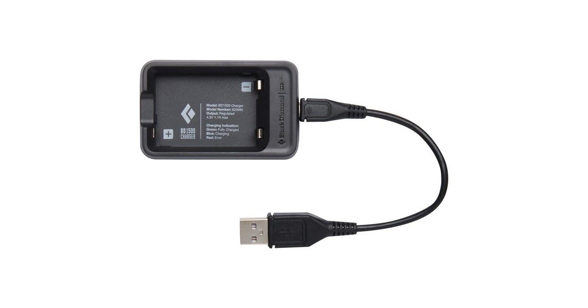Black Diamond BD 1500 Charger, Ladegerät(schwarz) Black Diamond BD 1500 Charger, Ladegerät(schwarz)
