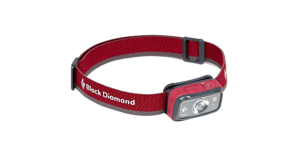 Black Diamond Stirnlampe Onsight 375, LED-Leuchte(schwarz/dunkelrot)