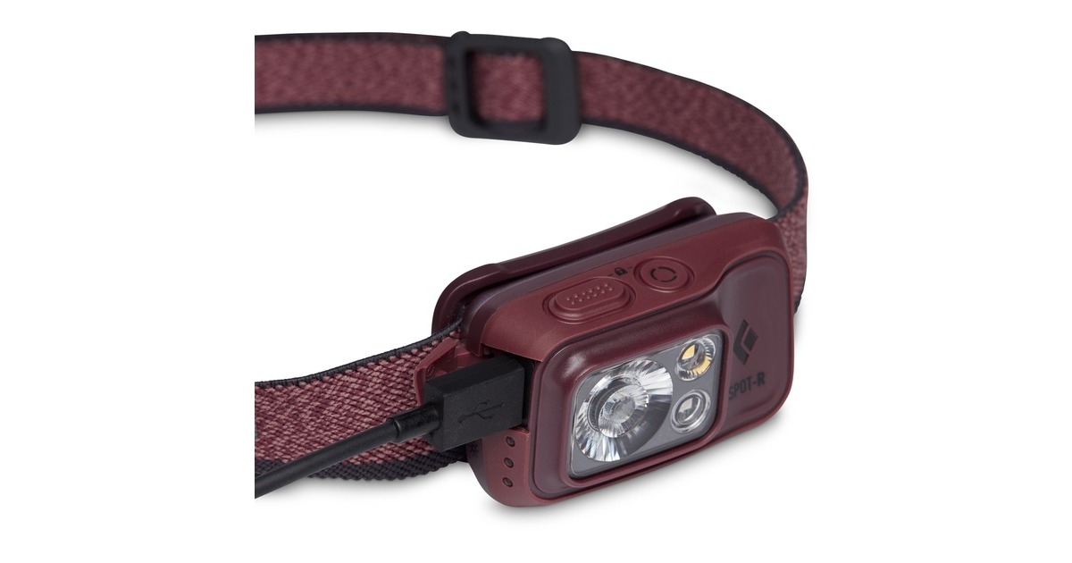 Black Diamond Stirnlampe Spot 400-R, LED-Leuchte(bordeaux)