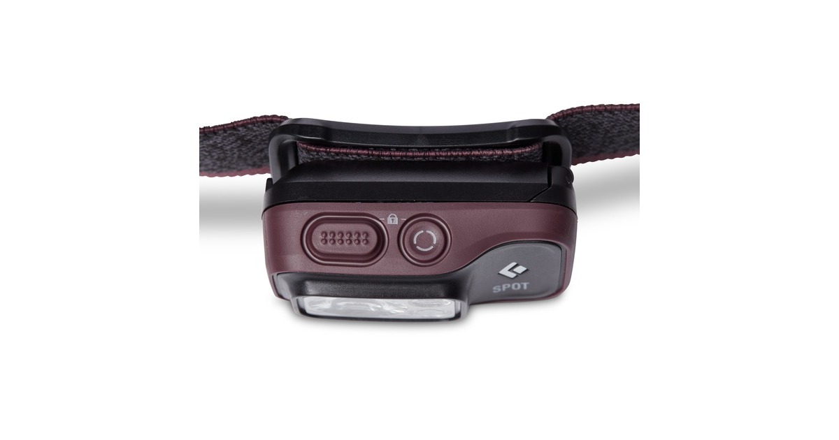 Black Diamond Stirnlampe Spot 400, LED-Leuchte(bordeaux)