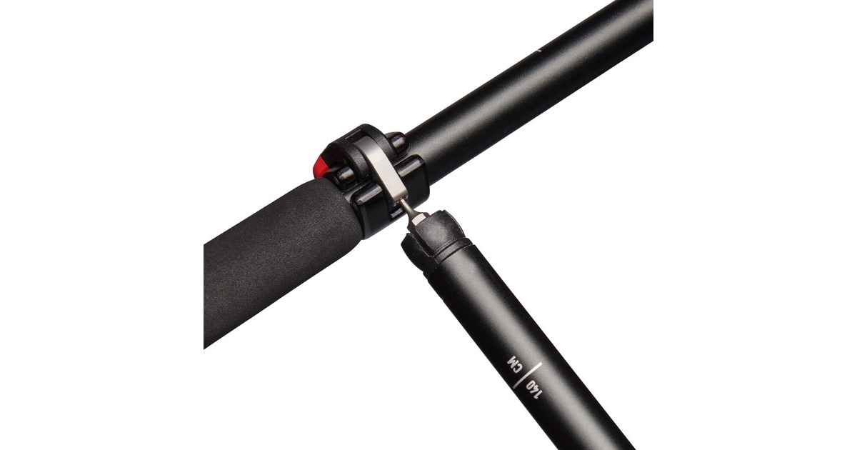 Black Diamond Trekkingstöcke Pursuit FLZ S/M, Fitnessgerät(schwarz/rot, 1 Paar, 110-125 cm)