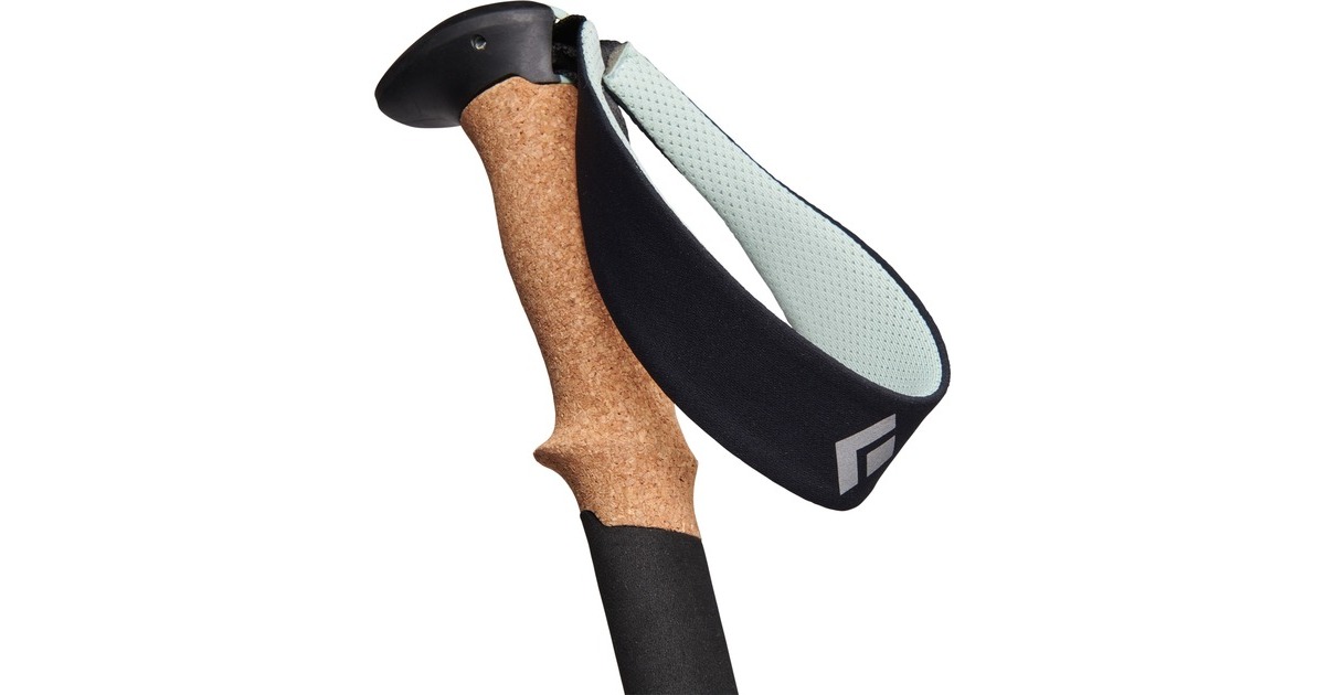 Black Diamond Trekkingstöcke Pursuit S/M, Fitnessgerät(grau/grün, 1 Paar, 100-125 cm)