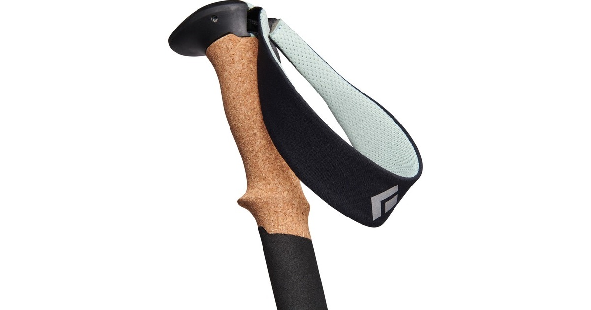 Black Diamond Trekkingstöcke Pursuit Shock M/L, Fitnessgerät(grau/grün, 1 Paar, 125-140 cm)