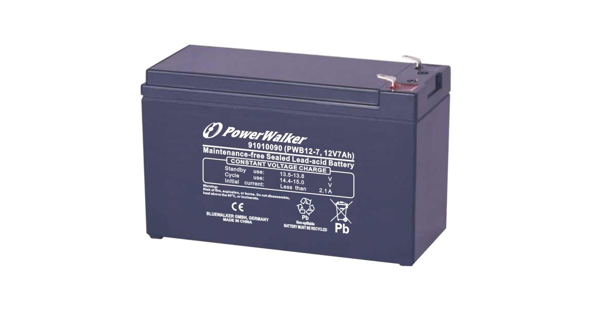 BlueWalker PWB12-7, Akku