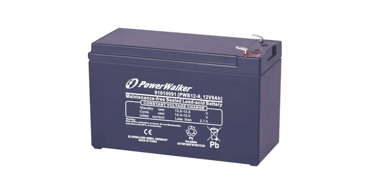 BlueWalker PWB12-9, Akku