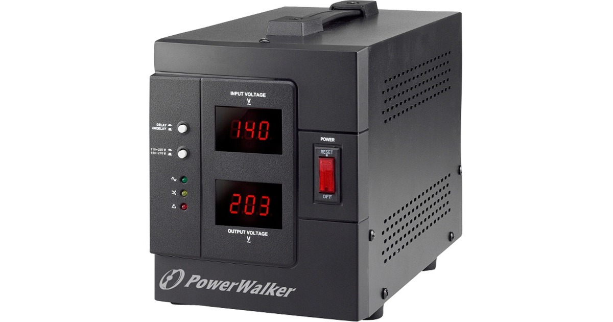 BlueWalker PowerWalker AVR 2000/SIV, Spannungsregler(schwarz, Spannungsregler)