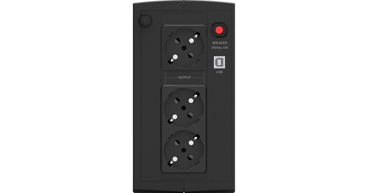 BlueWalker PowerWalker Basic VI 1000 SB, USV(schwarz)