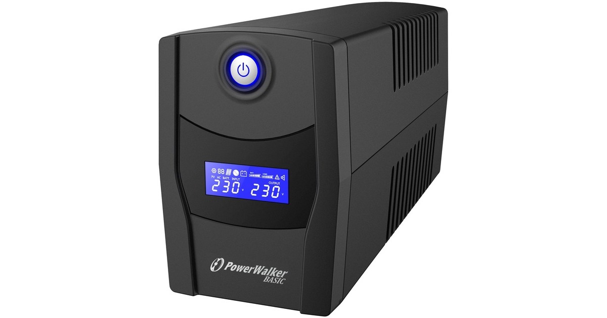 BlueWalker PowerWalker Basic VI 1000 STL, USV(schwarz)