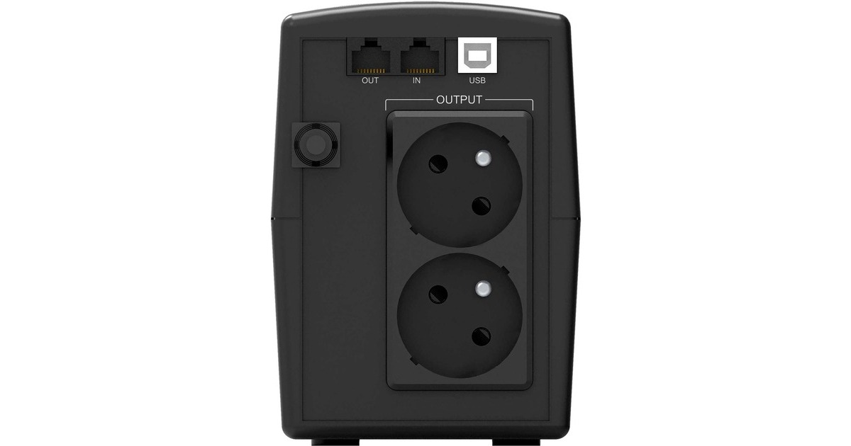 BlueWalker PowerWalker Basic VI 800 STL FR, USV(schwarz, Outlet: 2x Type E (French))