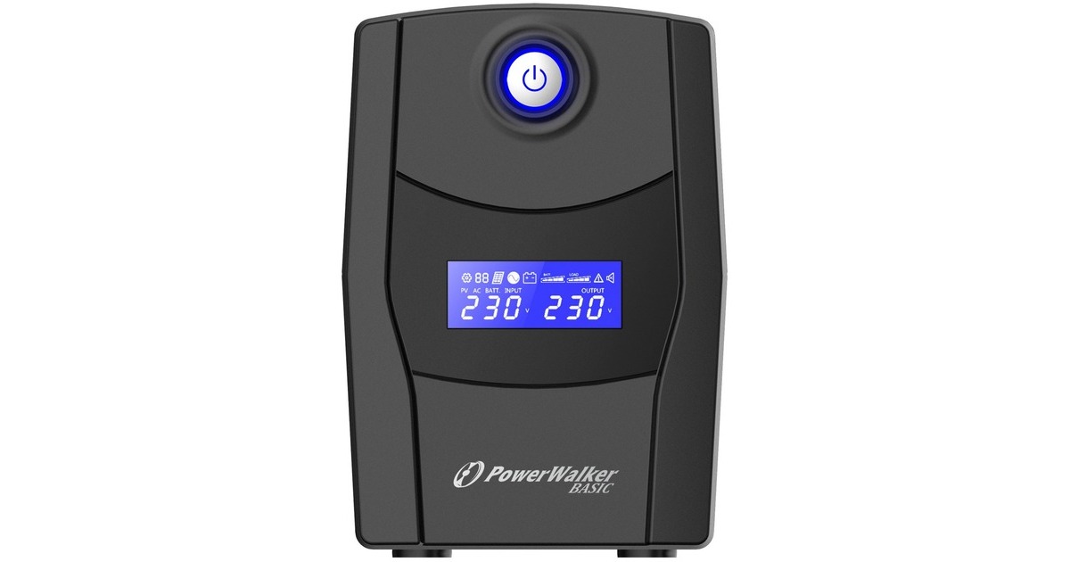BlueWalker PowerWalker Basic VI 800 STL, USV(schwarz)