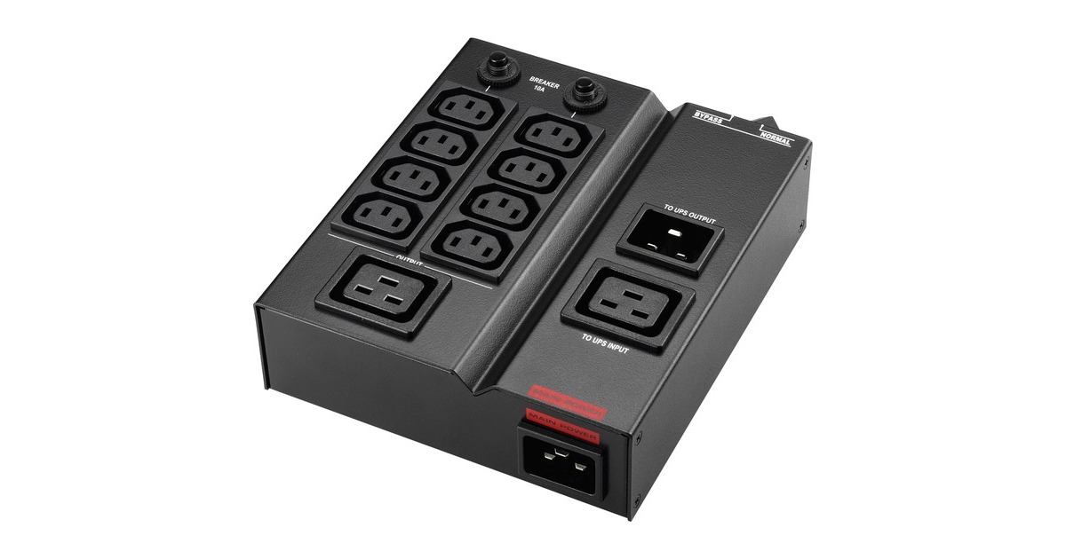 BlueWalker PowerWalker MBS/PDU IEC 1-3kVA, Modul(schwarz)