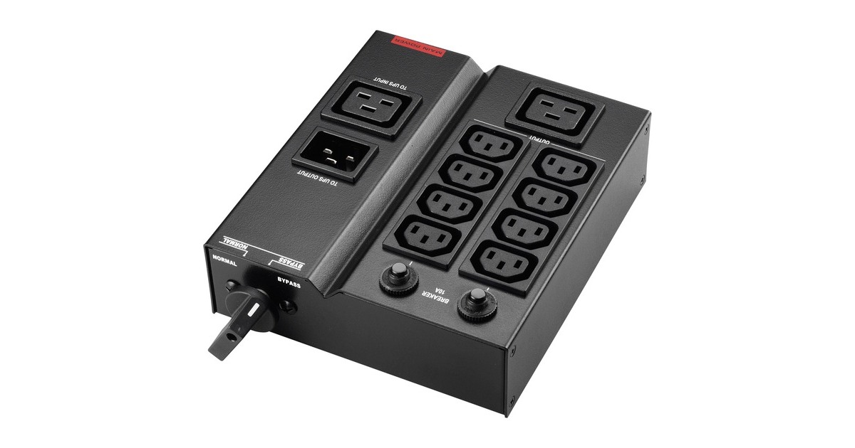 BlueWalker PowerWalker MBS/PDU IEC 1-3kVA, Modul(schwarz)