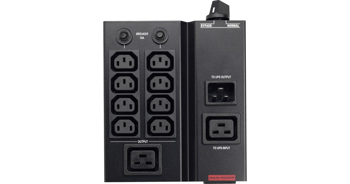 BlueWalker PowerWalker MBS/PDU IEC 1-3kVA, Modul(schwarz)