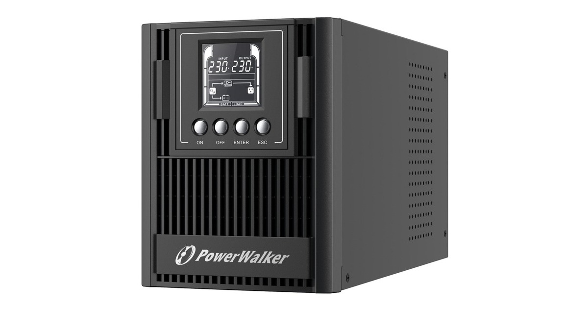 BlueWalker PowerWalker VFI 1000 AT, USV(schwarz, 3x Schutzkontakt) BlueWalker PowerWalker VFI 1000 AT, USV(schwarz, 3x Schutzkontakt)