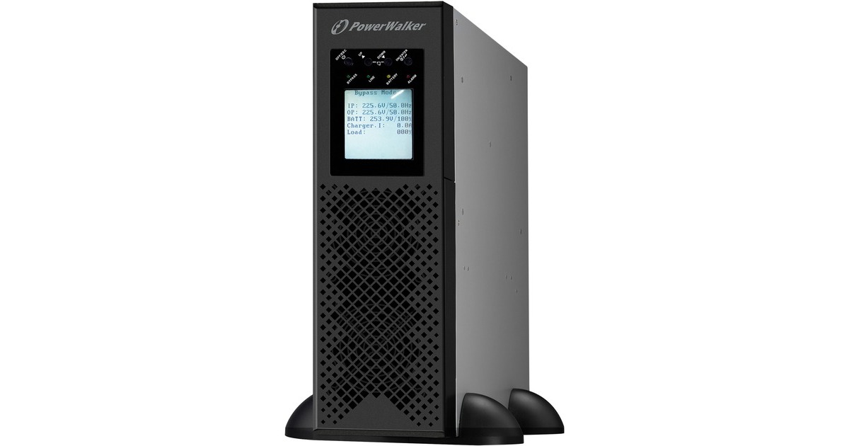 BlueWalker PowerWalker VFI 10K CPH 3/3, USV(schwarz, ohne Akkus)