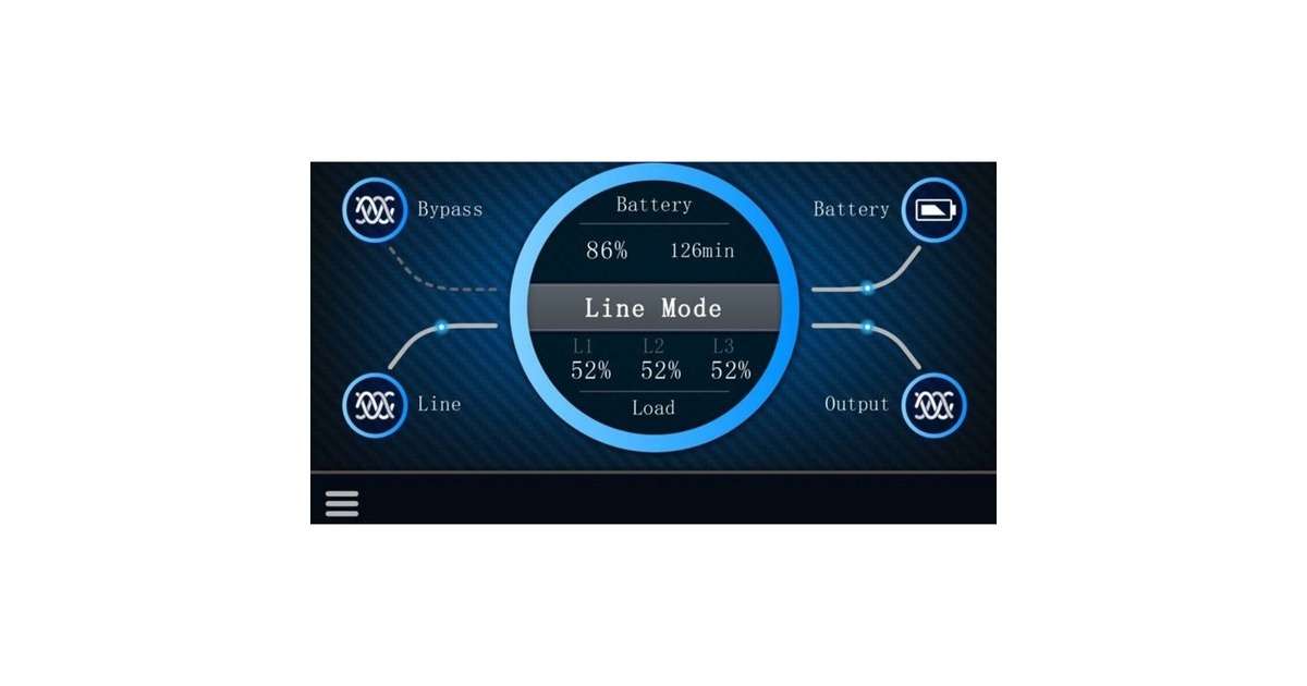BlueWalker PowerWalker VFI 20K ICR IoT 3/3 , USV(schwarz)