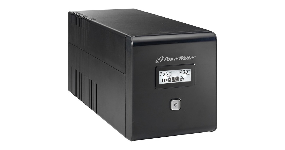 BlueWalker PowerWalker VI 1000 LCD, USV(schwarz, Retail)