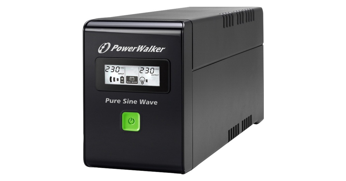 BlueWalker PowerWalker VI 600 SW IEC, USV(schwarz)