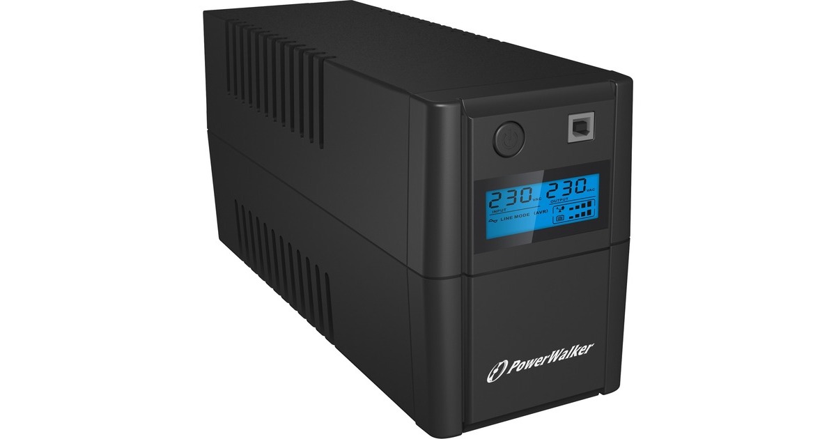 BlueWalker PowerWalker VI 650 SHL LCD, USV(schwarz)