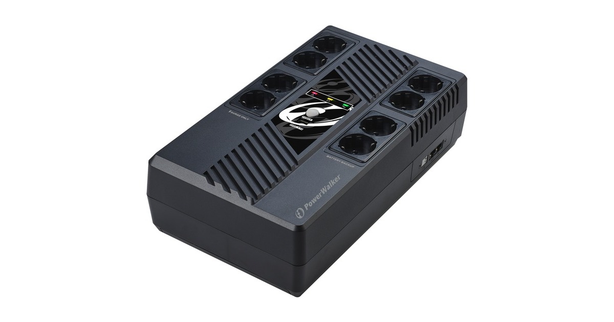 BlueWalker PowerWalker VI 800 MS, USV(schwarz)