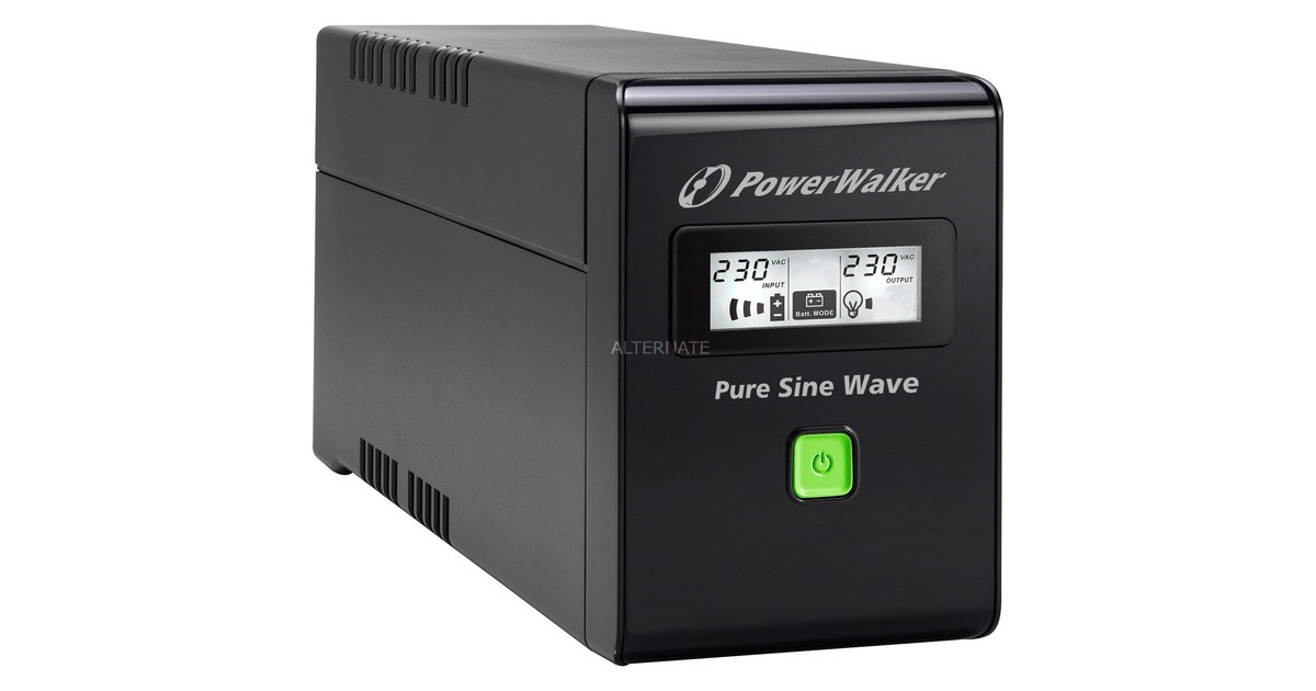 BlueWalker PowerWalker VI 800 SW, USV(schwarz)