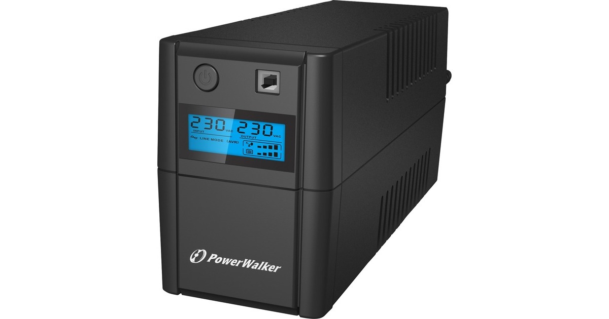 BlueWalker PowerWalker VI 850 SHL IEC, USV(schwarz)