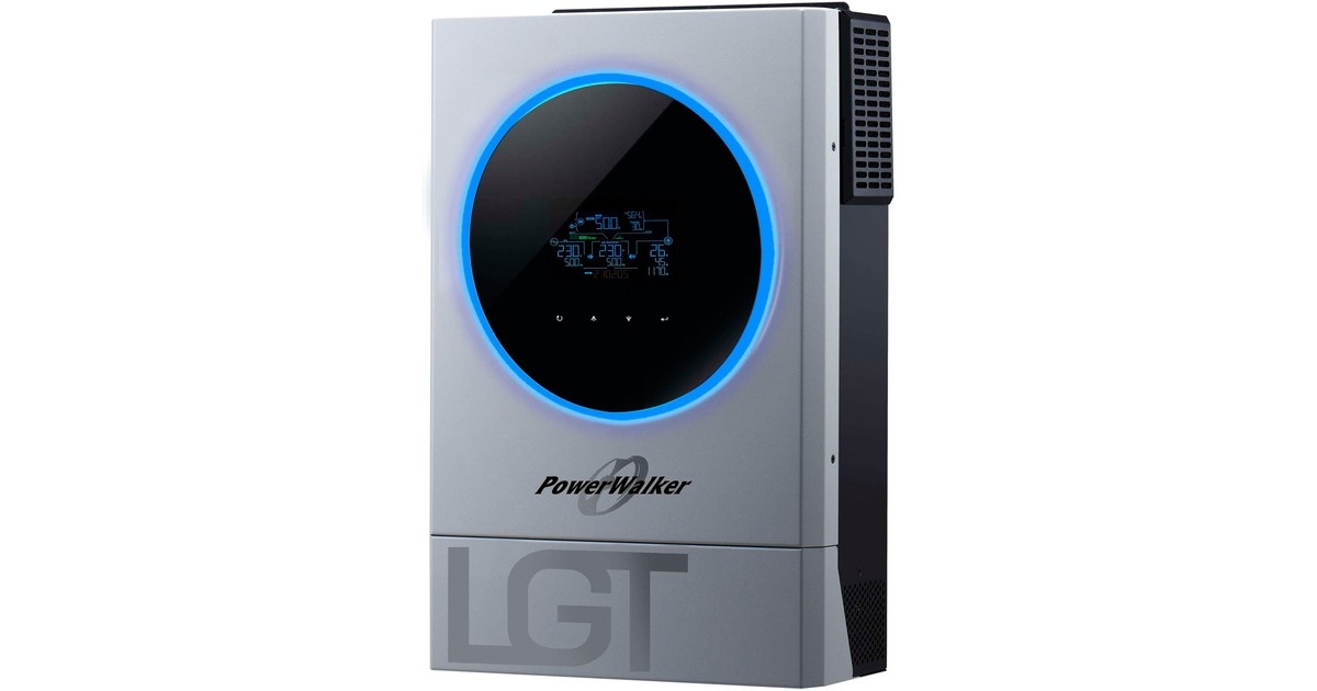 BlueWalker Solar-Wechselrichter 3600 LGT OFG(schwarz/grau, 3.600 VA / 3.600 W) BlueWalker Solar-Wechselrichter 3600 LGT OFG(schwarz/grau, 3.600 VA / 3.600 W)