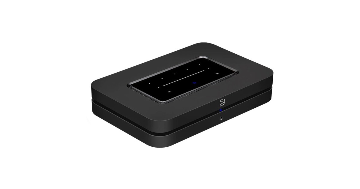 Bluesound Node (N130), Streaming-Client(schwarz, WLAN, Bluetooth, AirPlay 2)