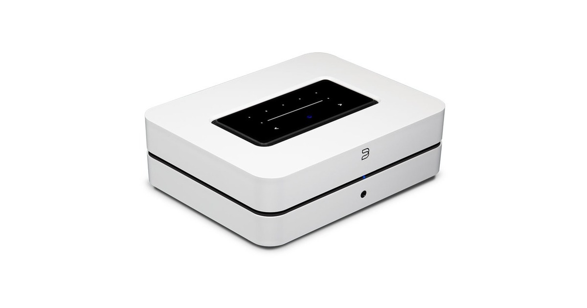 Bluesound Powernode (N330), Verstärker(weiß, WLAN, Bluetooth, AirPlay 2)