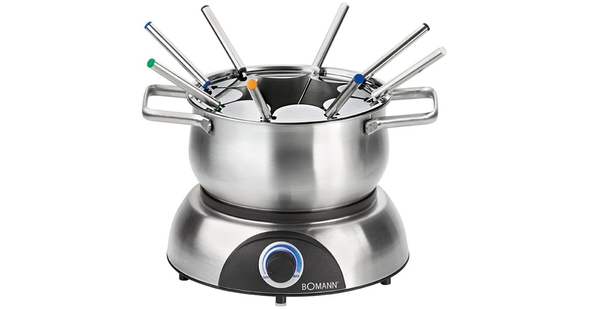 Bomann FD 2248 CB, Fondue(edelstahl/schwarz)