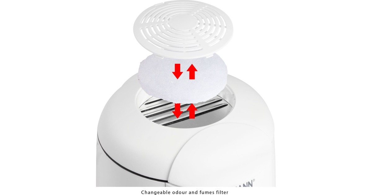 Bomann Fondue-Fritteuse FFR 1290 CB(weiß/hellgrau)