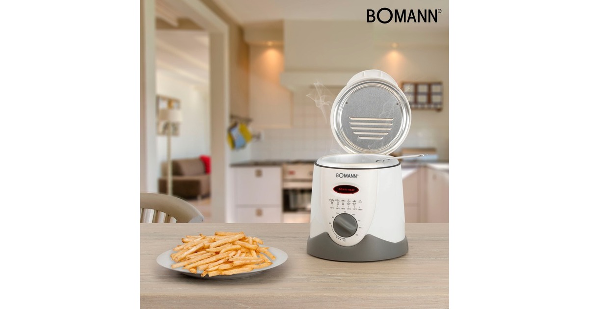 Bomann Fondue-Fritteuse FFR 1290 CB(weiß/hellgrau)