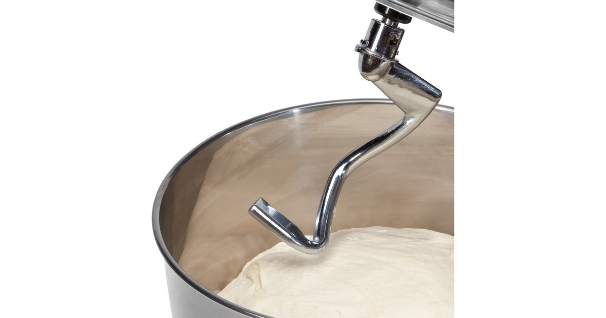 Bomann Knetmaschine KM 398 CB, Küchenmaschine(rot/silber, 1.200 Watt)