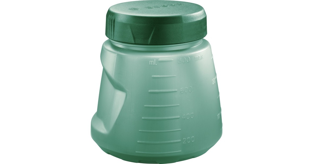 Bosch 800ml Farbbehälter, für PFS 1000 / PFS 2000(grün/transparent)