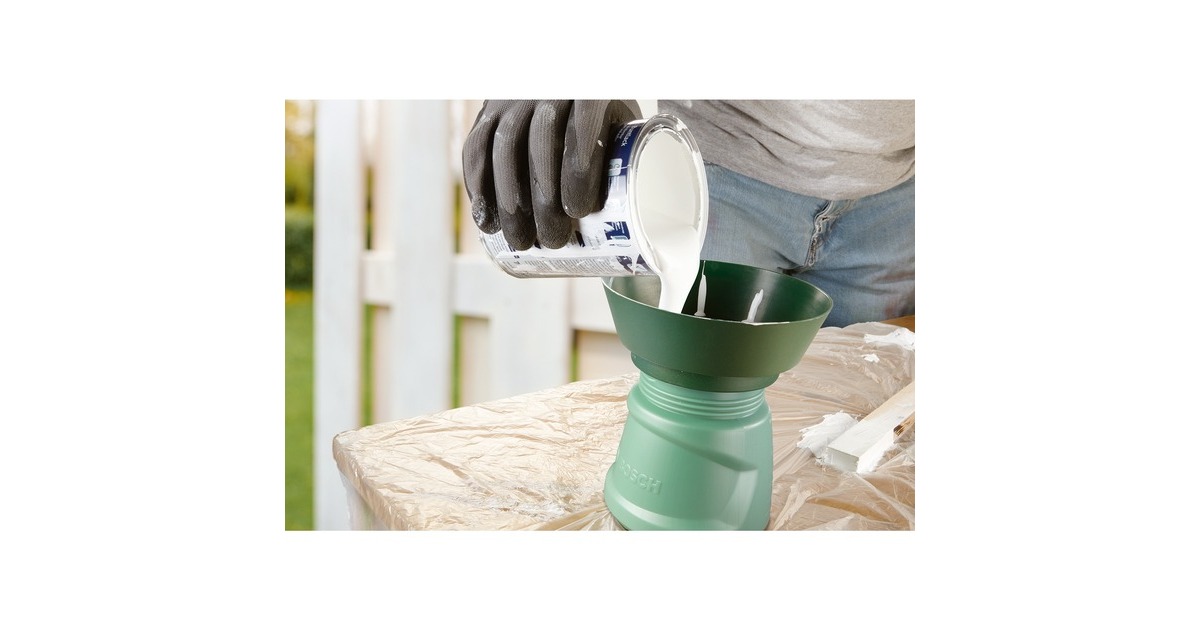 Bosch 800ml Farbbehälter, für PFS 1000 / PFS 2000(grün/transparent)