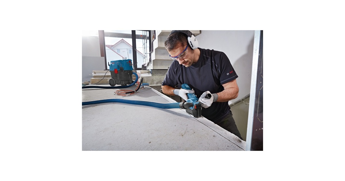 Bosch Absaughaube GDE 125 EA-S Professional, Aufsatz(blau/schwarz)