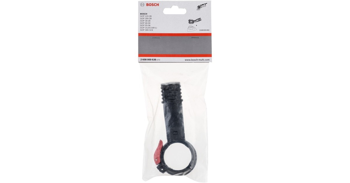 Bosch Absaugung für Starlock, Staubsauger-Aufsatz(schwarz, für Multifunktionswerkzeuge)