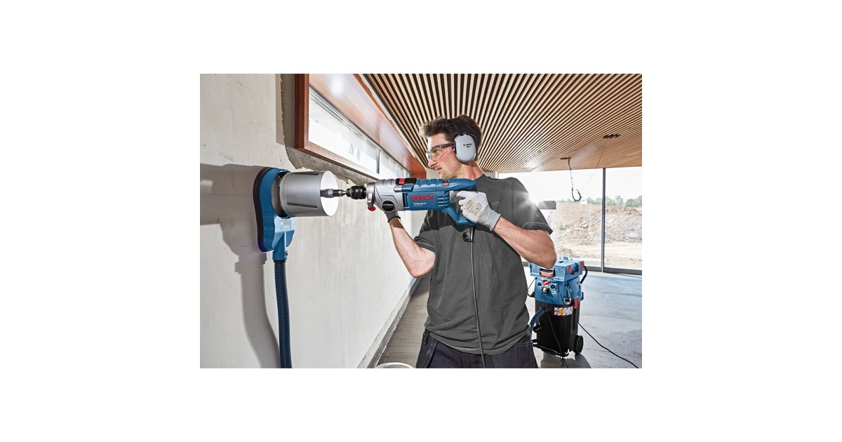 Bosch Absaugvorrichtung GDE 162, Staubsauger-Aufsatz(blau)