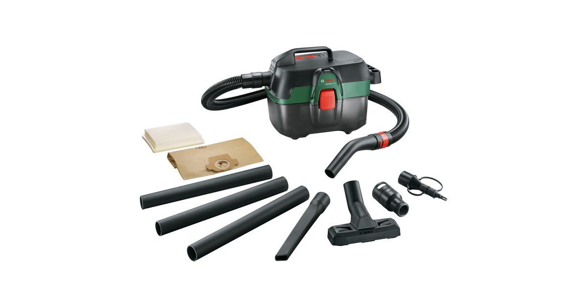 Bosch AdvancedVac 18V-8, Nass-/Trockensauger(grün, ohne Akku und Ladegerät, POWER FOR ALL ALLIANCE)