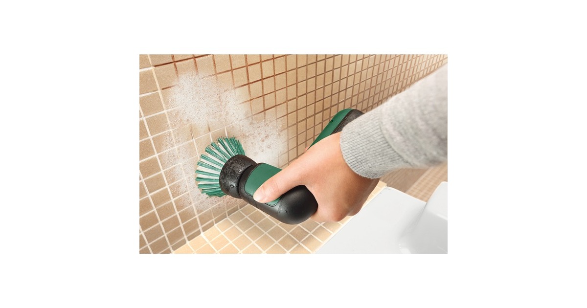 Bosch Akku-Bürste UniversalBrush 3,6Volt, Bürstenschleifer(grün/schwarz)