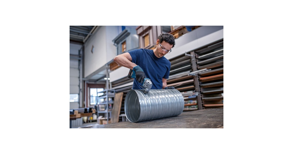 Bosch Akku-Blechschere GSC 18V-16 E Professional solo, 18Volt(blau/schwarz, ohne Akku und Ladegerät)