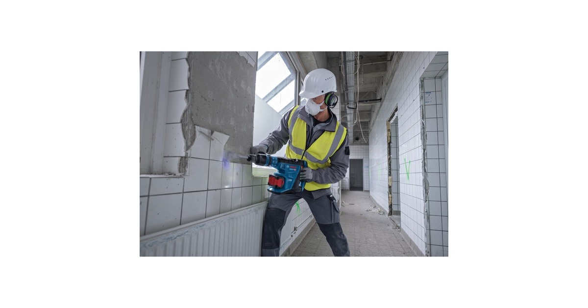 Bosch Akku-Bohrhammer BITURBO GBH 18V-40 C Professional, 18Volt(blau/schwarz, 2x Akku ProCORE18V 8,0Ah, in XL-BOXX)