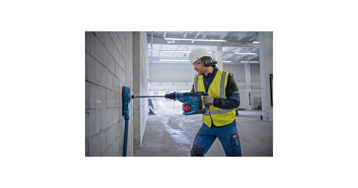 Bosch Akku-Bohrhammer BITURBO GBH 18V-40 C Professional, 18Volt(blau/schwarz, 2x Akku ProCORE18V 8,0Ah, in XL-BOXX)