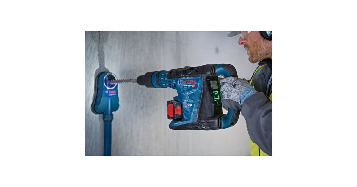 Bosch Akku-Bohrhammer BITURBO GBH 18V-40 C Professional solo(blau/schwarz, ohne Akku und Ladegerät, in XL-BOXX)