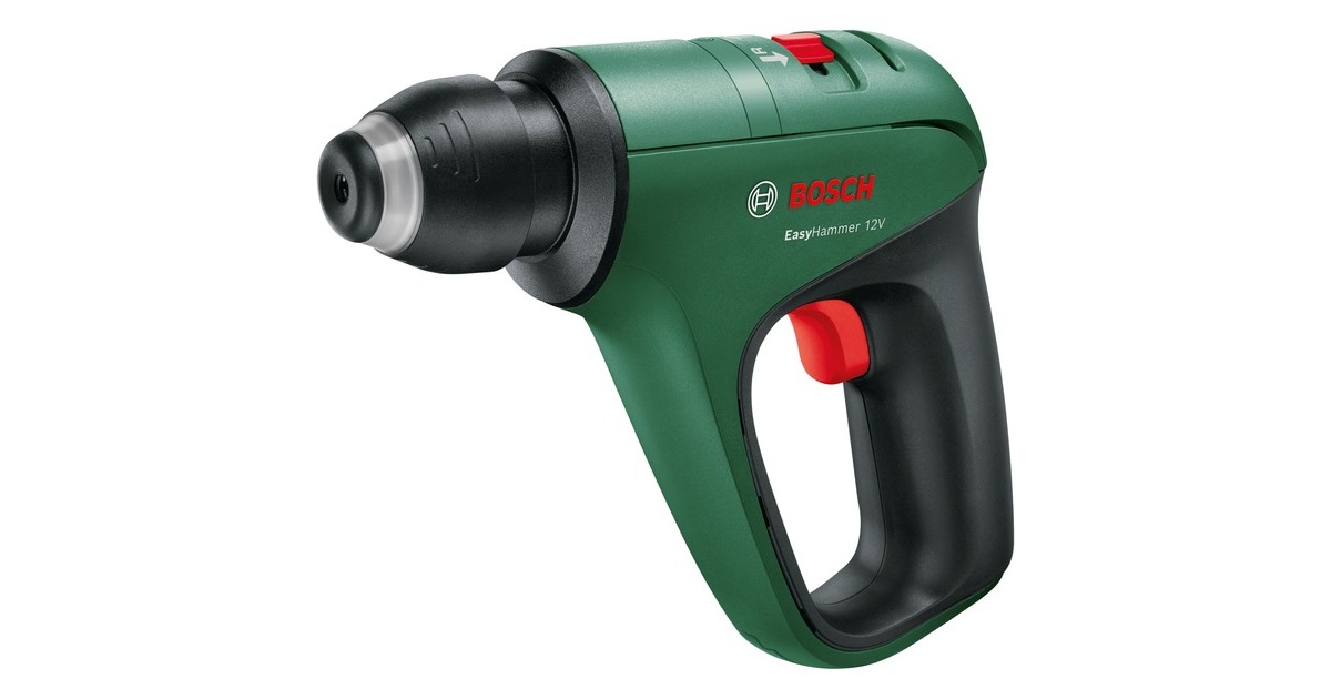 Bosch Akku-Bohrhammer EasyHammer, 12Volt(grün/schwarz, Li-Ionen-Akku 2Ah)