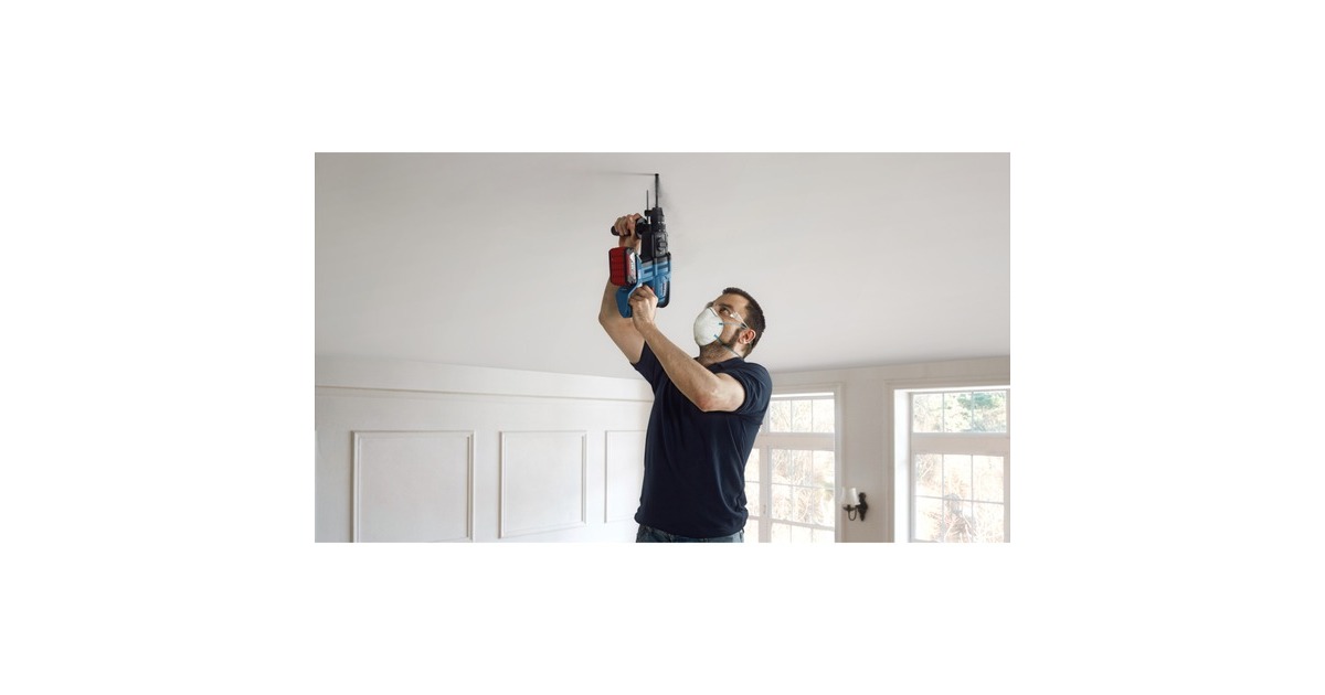 Bosch Akku-Bohrhammer GBH 18V-21 Professional, 18Volt(blau/schwarz, 2x Li-Ionen Akku 4,0Ah, L-BOXX)