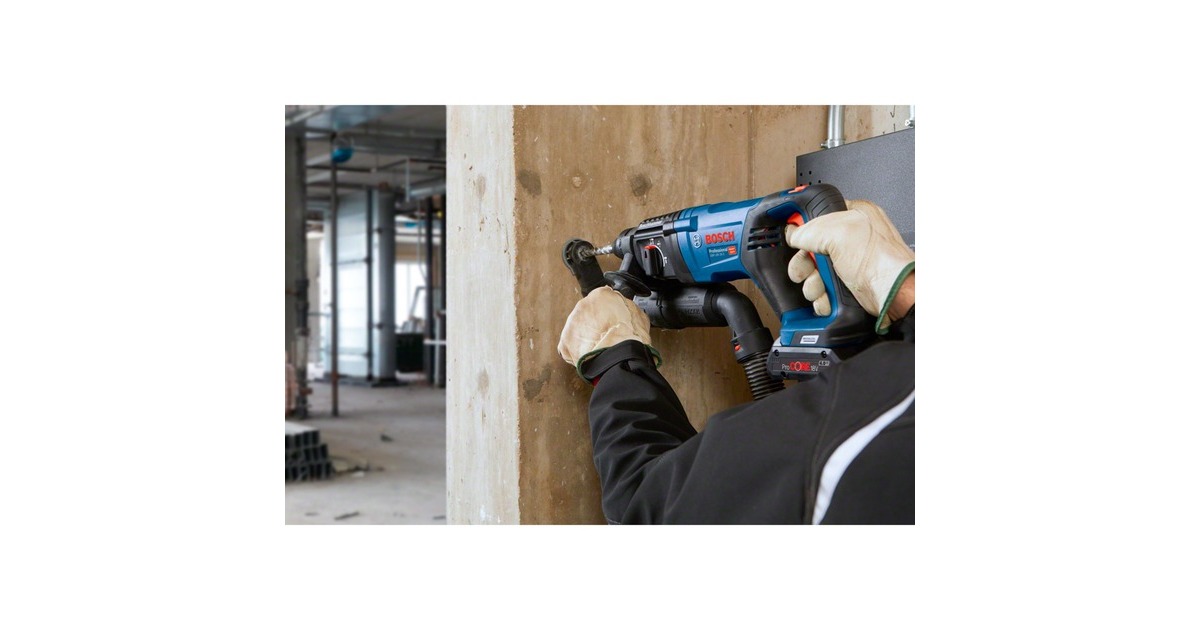 Bosch Akku-Bohrhammer GBH 18V-26 D Professional solo, 18Volt(blau/schwarz, ohne Akku und Ladegerät)