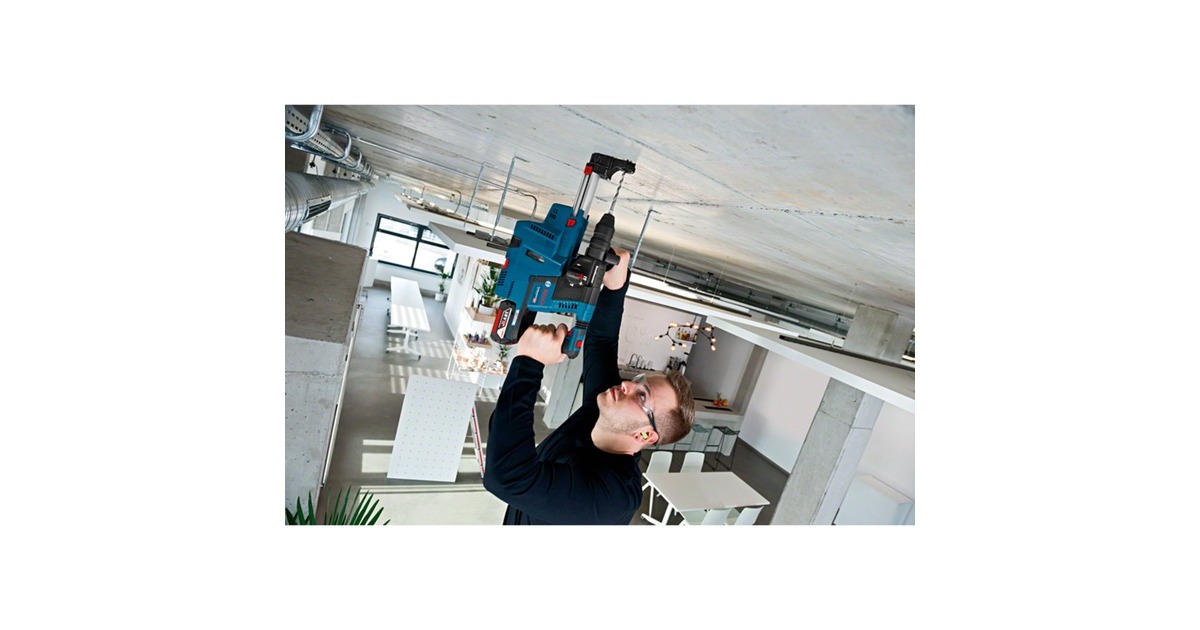 Bosch Akku-Bohrhammer GBH 18V-26 F Professional solo, 18Volt(blau/schwarz, ohne Akku und Ladegerät)