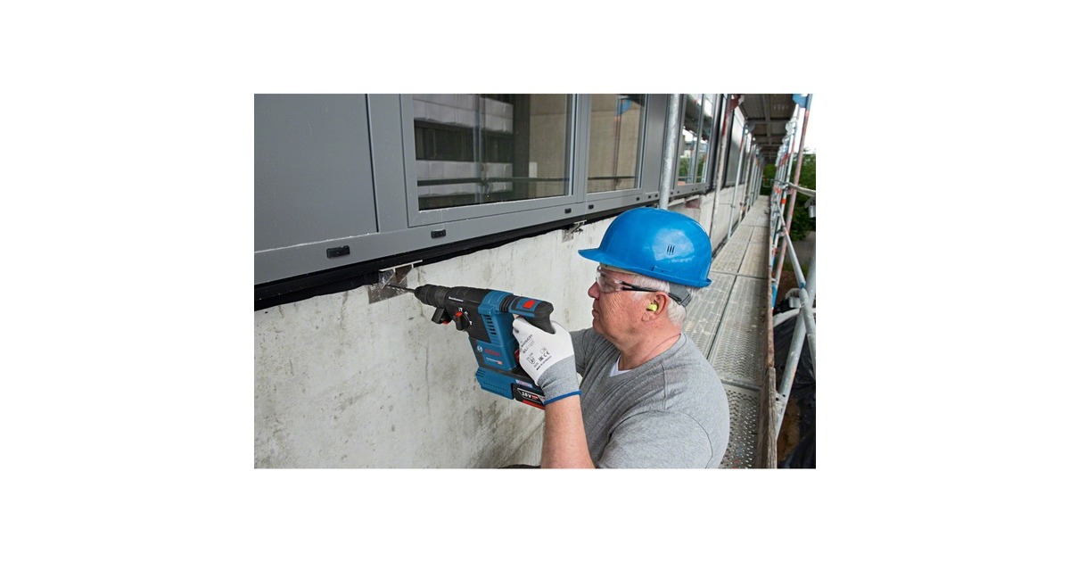 Bosch Akku-Bohrhammer GBH 18V-26 Professional, 18Volt(blau, ohne Akku und Ladegerät, in L-BOXX)