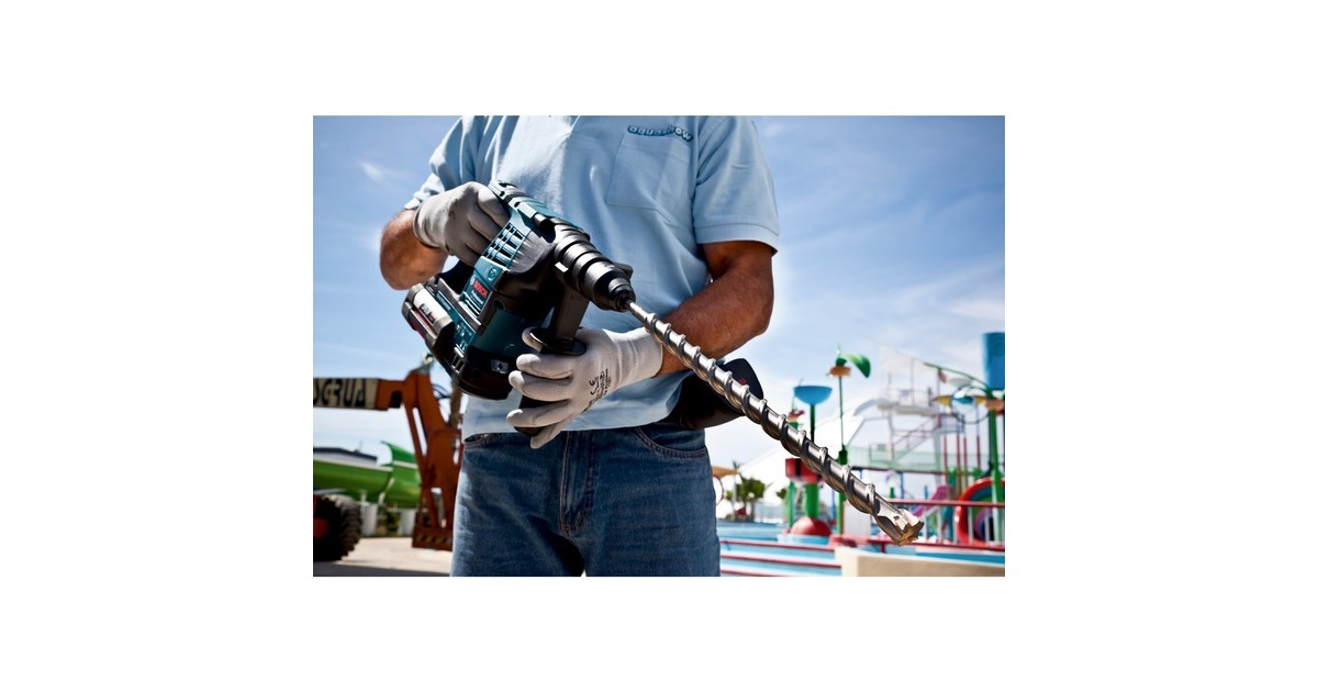 Bosch Akku-Bohrhammer GBH 36 VF-LI Plus Professional(blau/schwarz, 2x Li-Ionen Akku 6,0Ah, in L-BOXX)